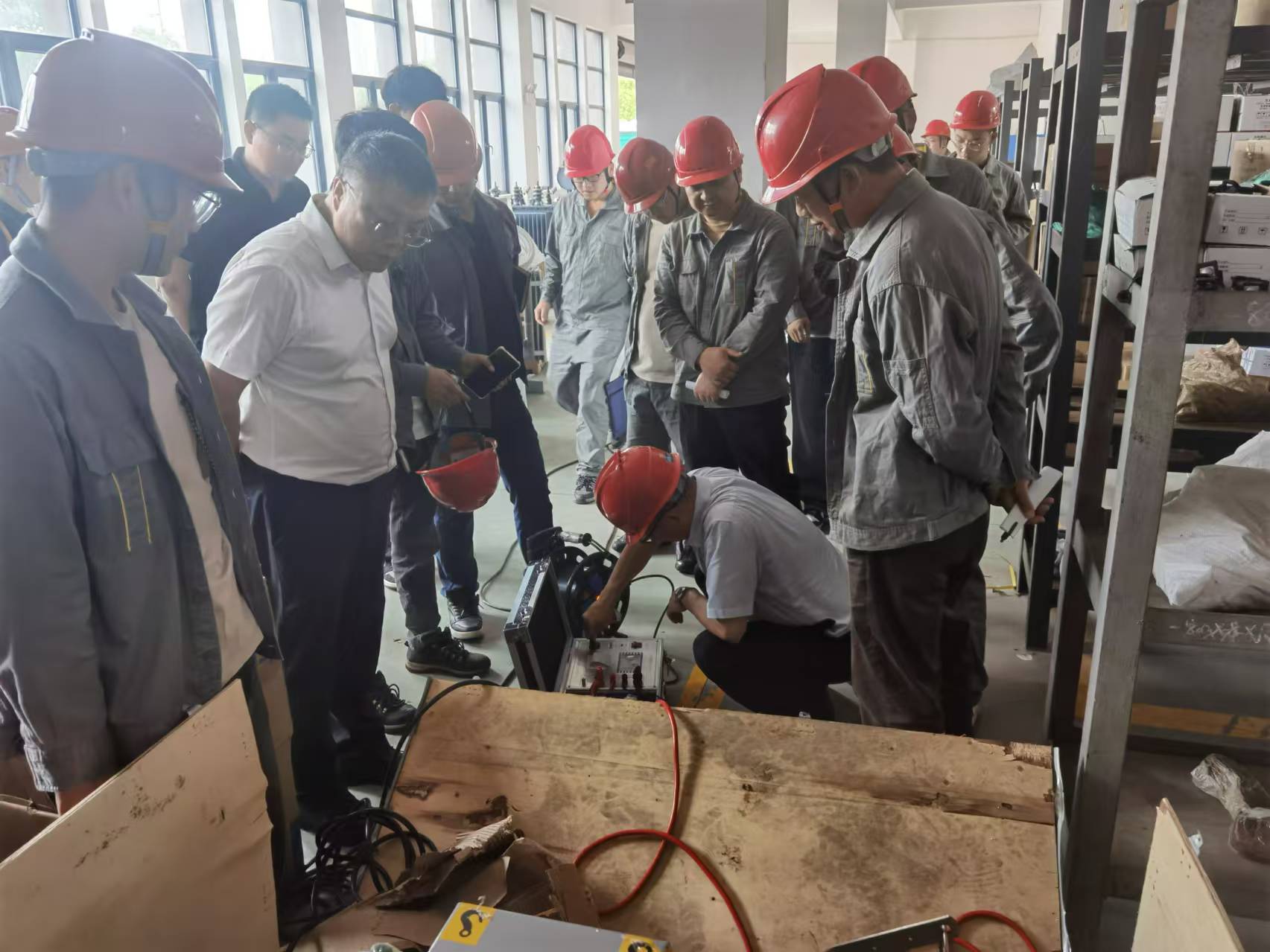 2024年断路器回路电阻测试仪现场-湘潭站